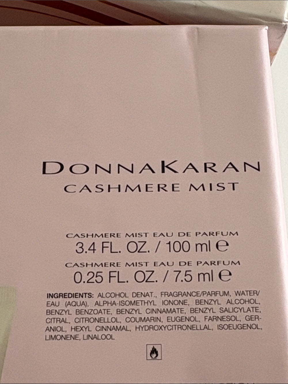 NEW Donna Karan Cashmere Mist Travel Perfume 0.25 oz and Lotion Set 3.4 oz - Picture 5 of 6